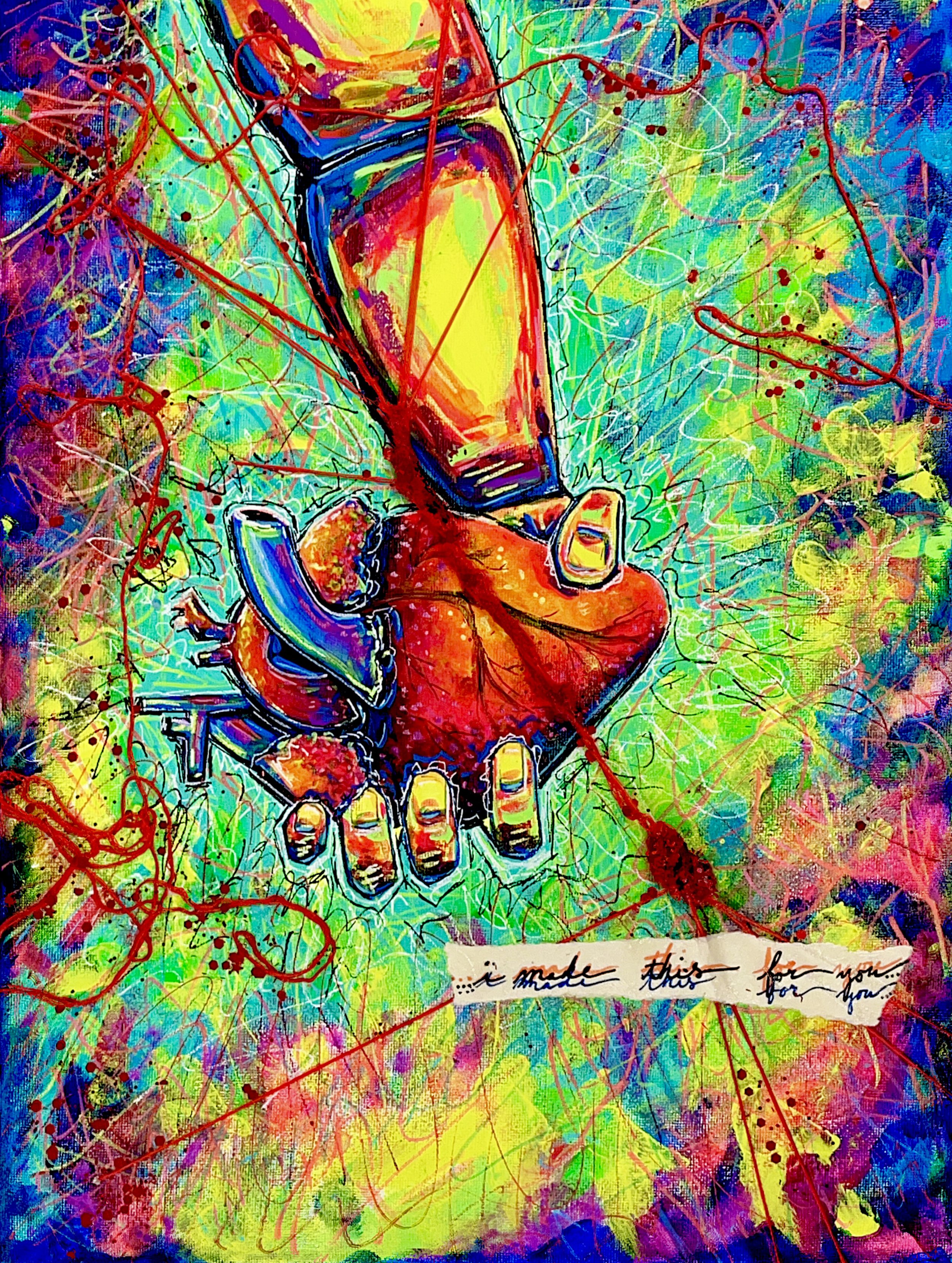 I Made This For You 8”x10” art print