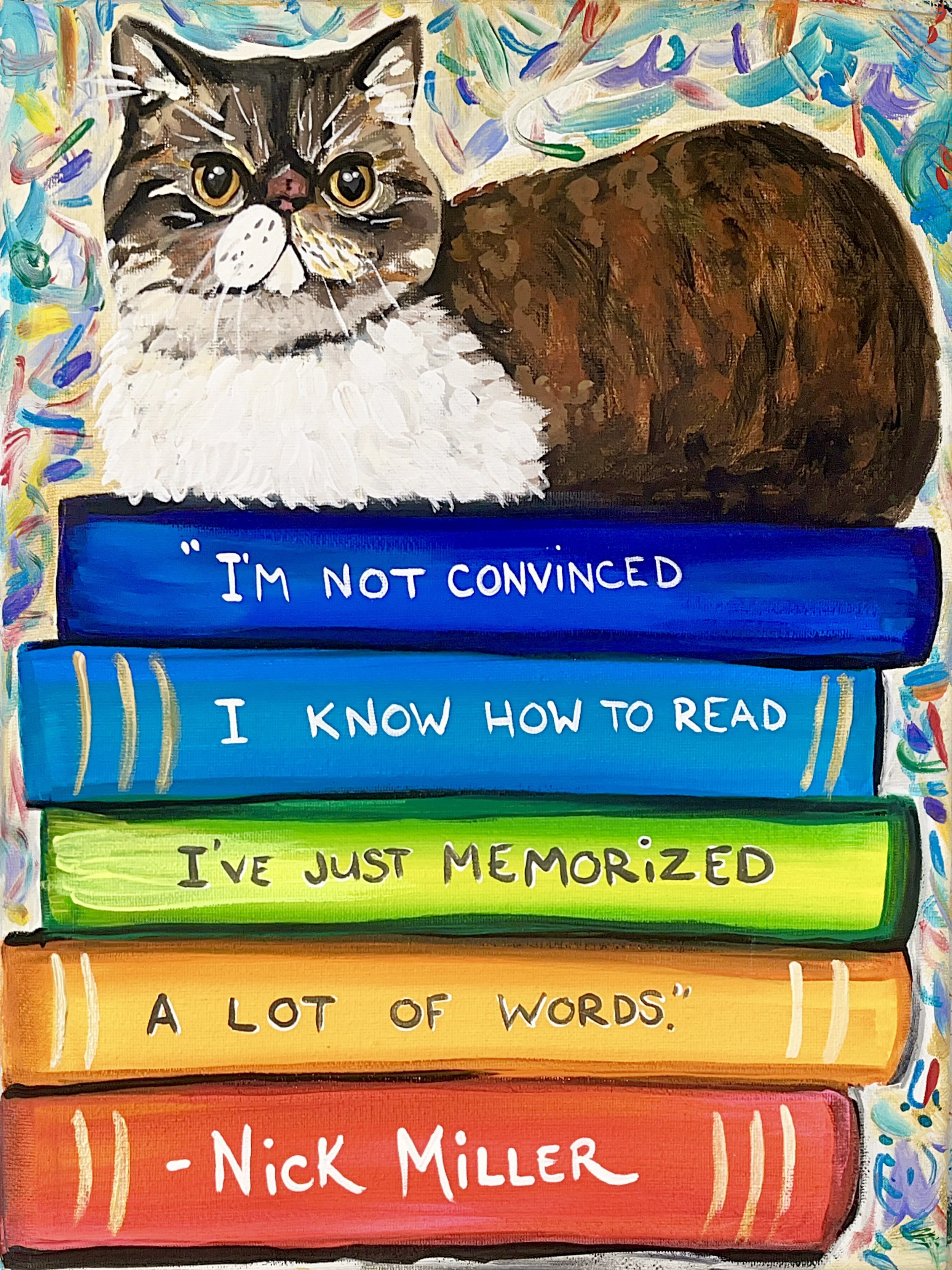 Not Convinced 8" x 10" art print