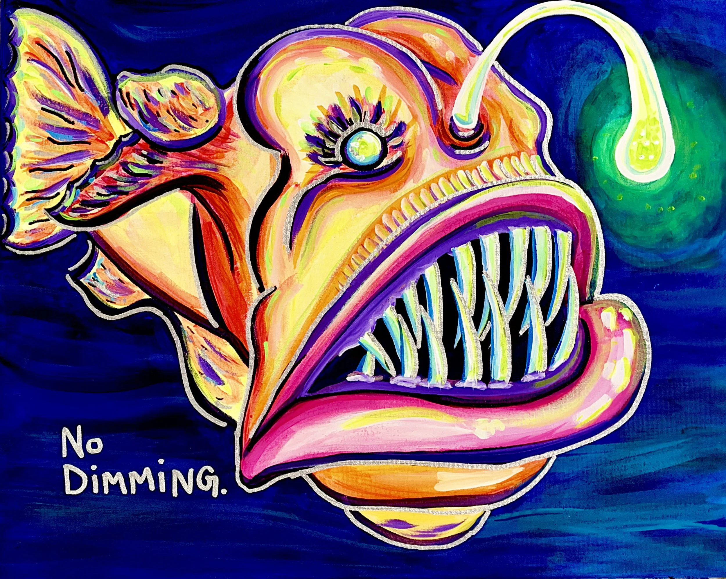 No Dimming  8”x10” art print