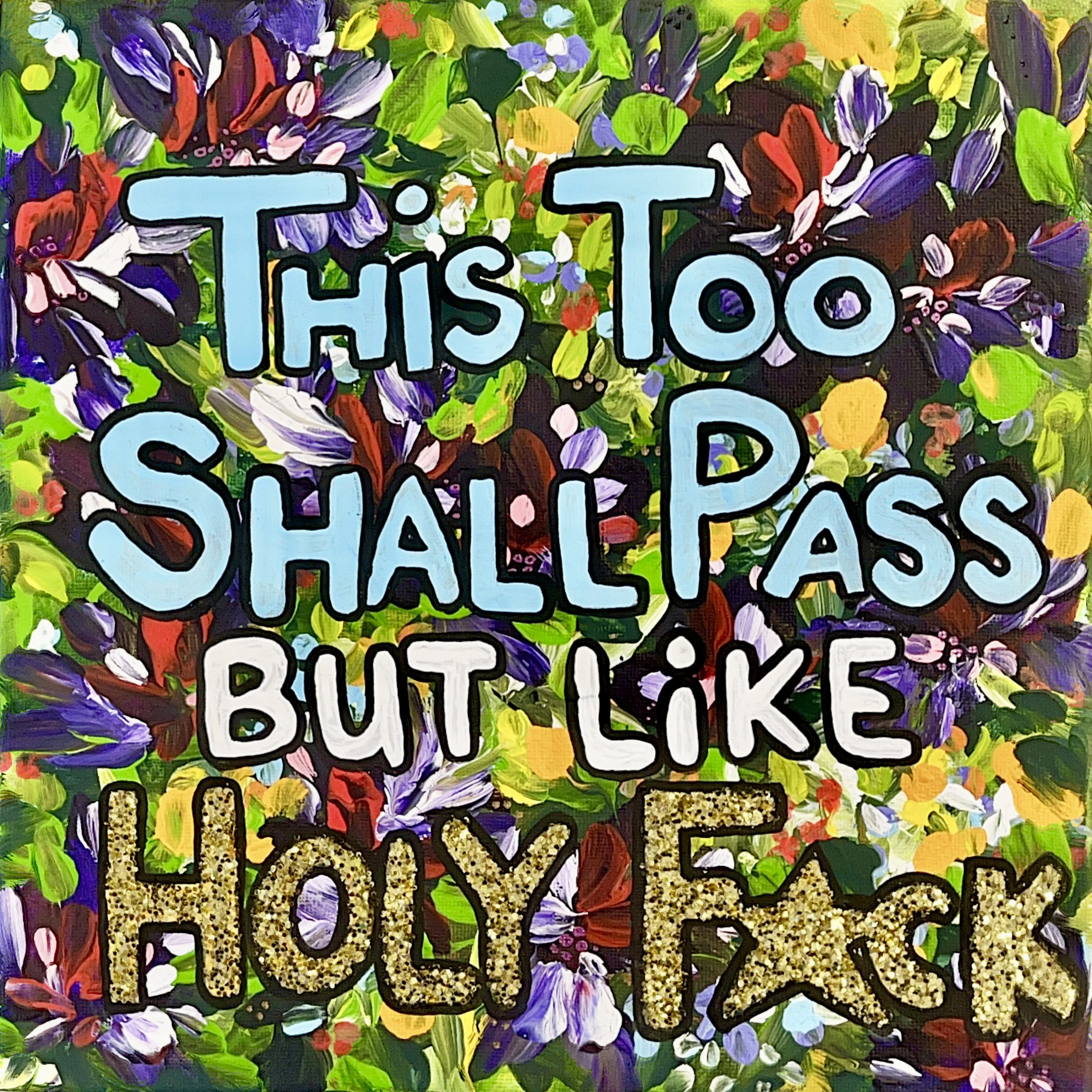 This Too  8”x8” art print