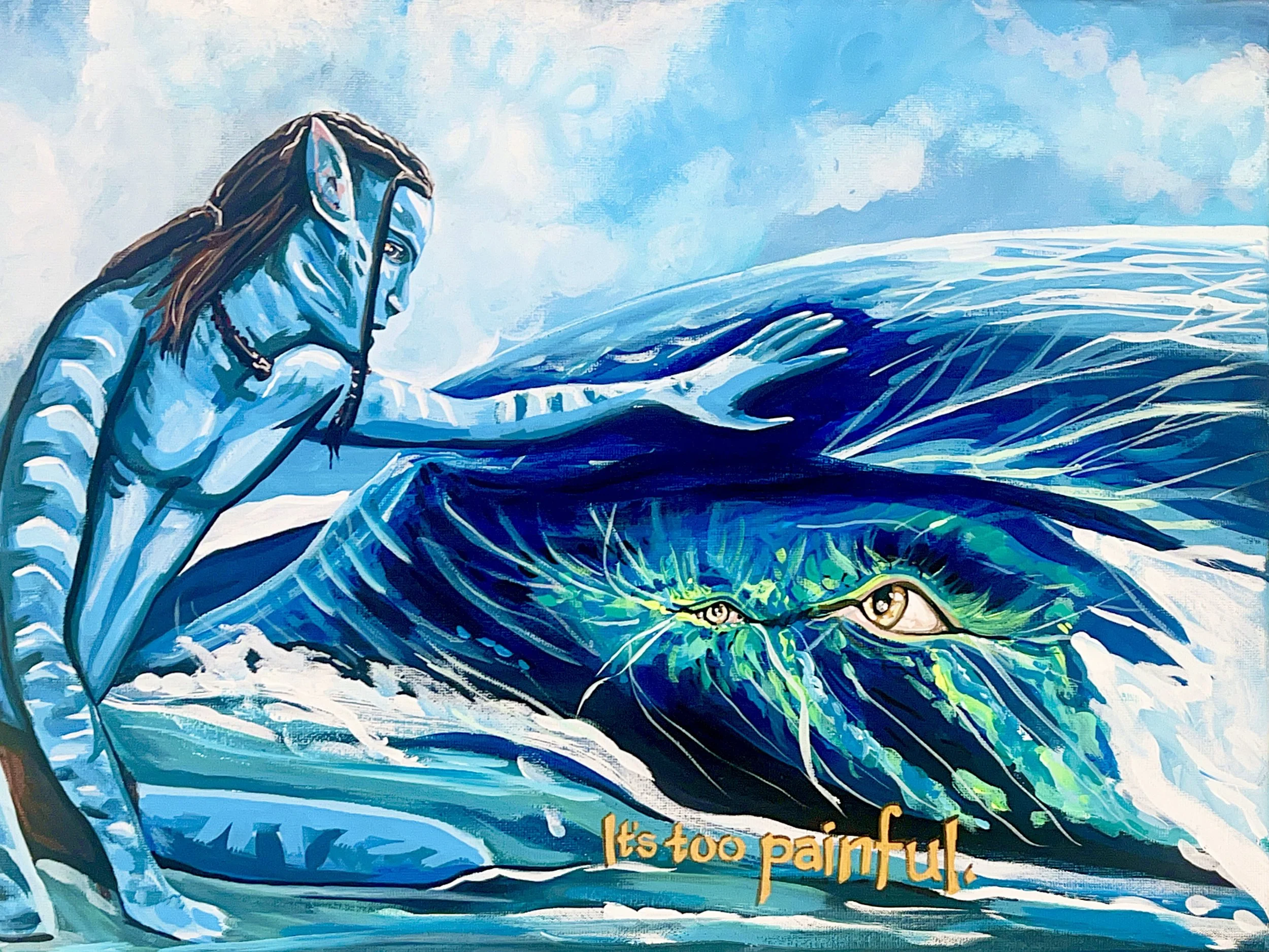 It's Too Painful 8" x 10" art print