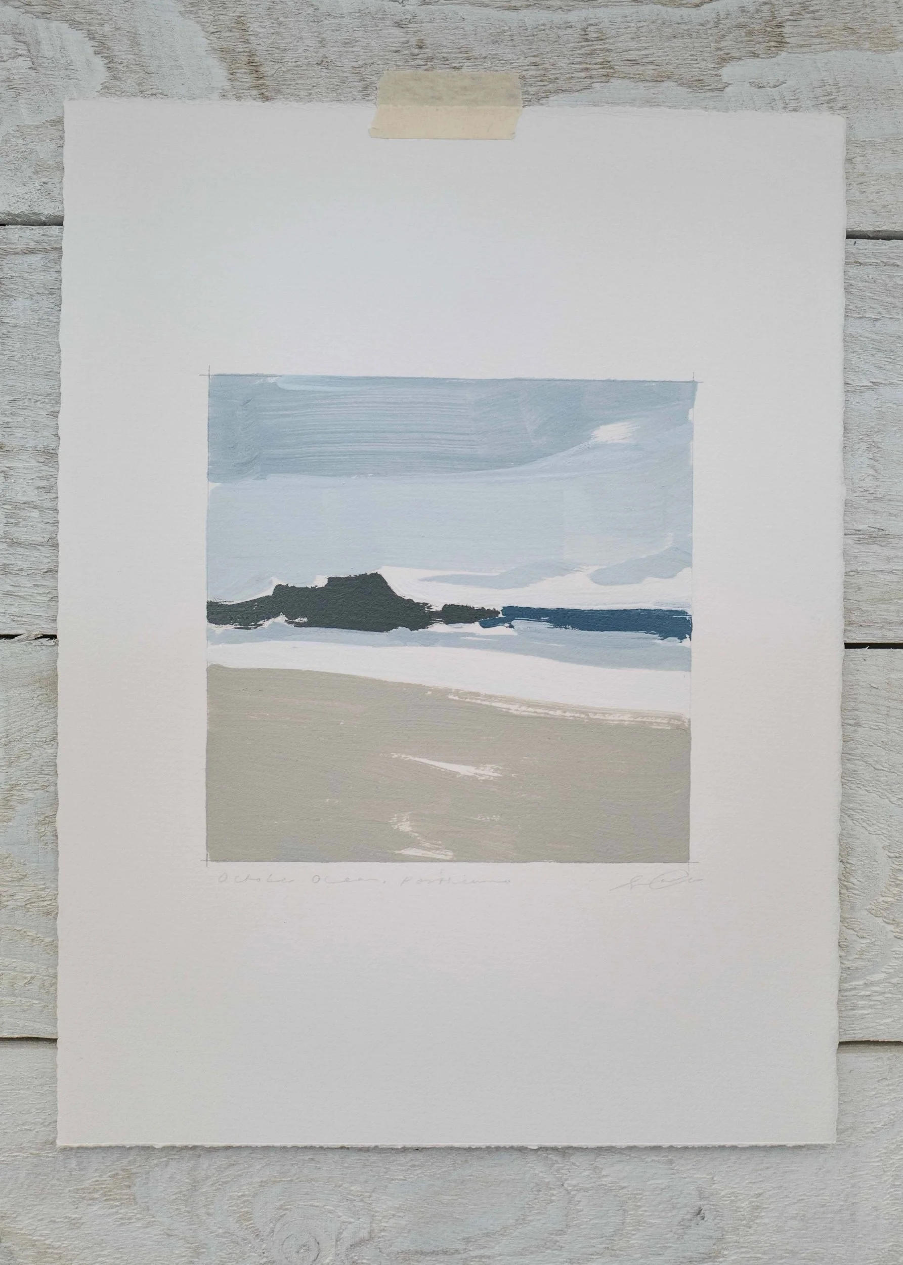 October Ocean, Porthcurno