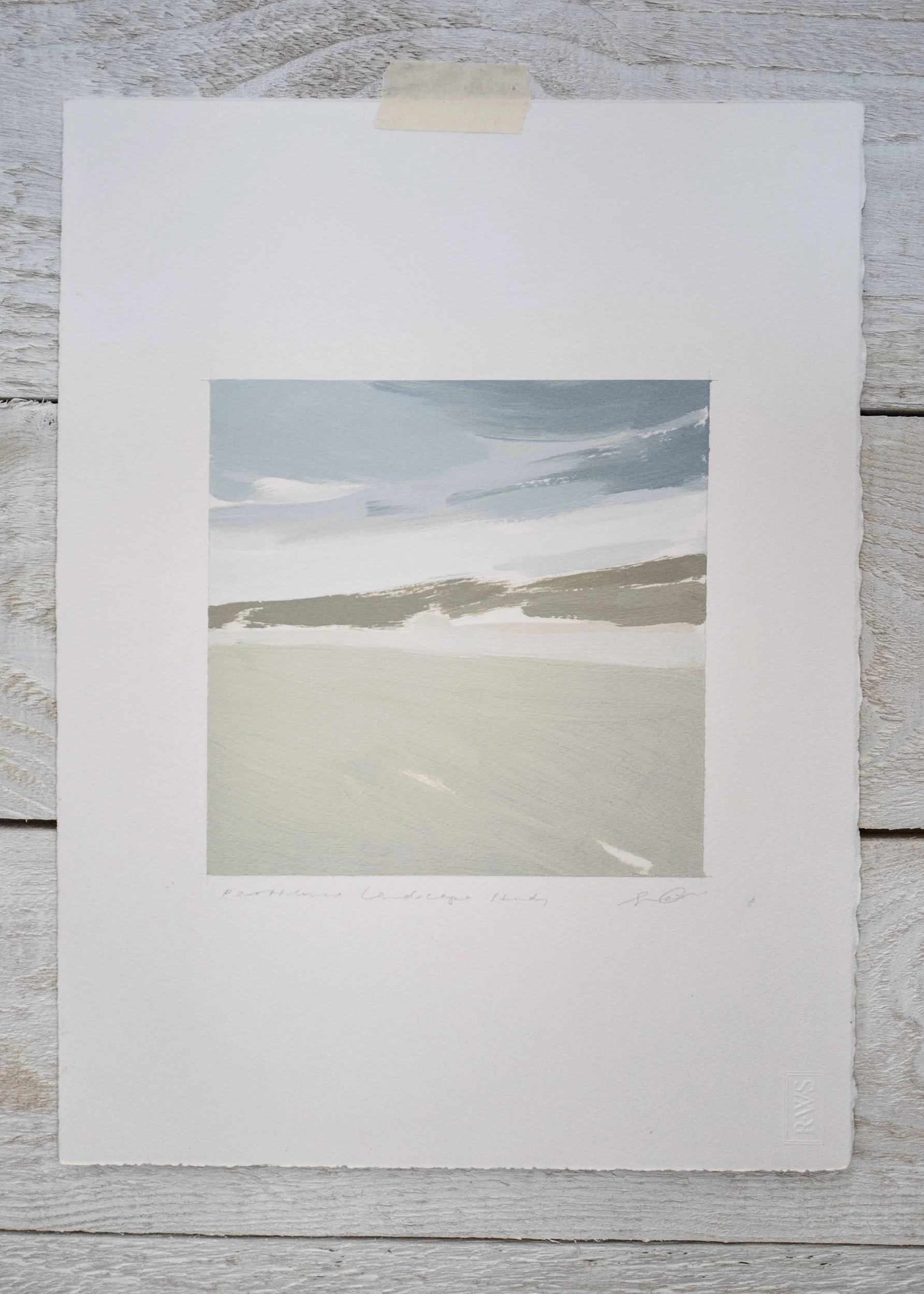 Porthcurno Landscape Study