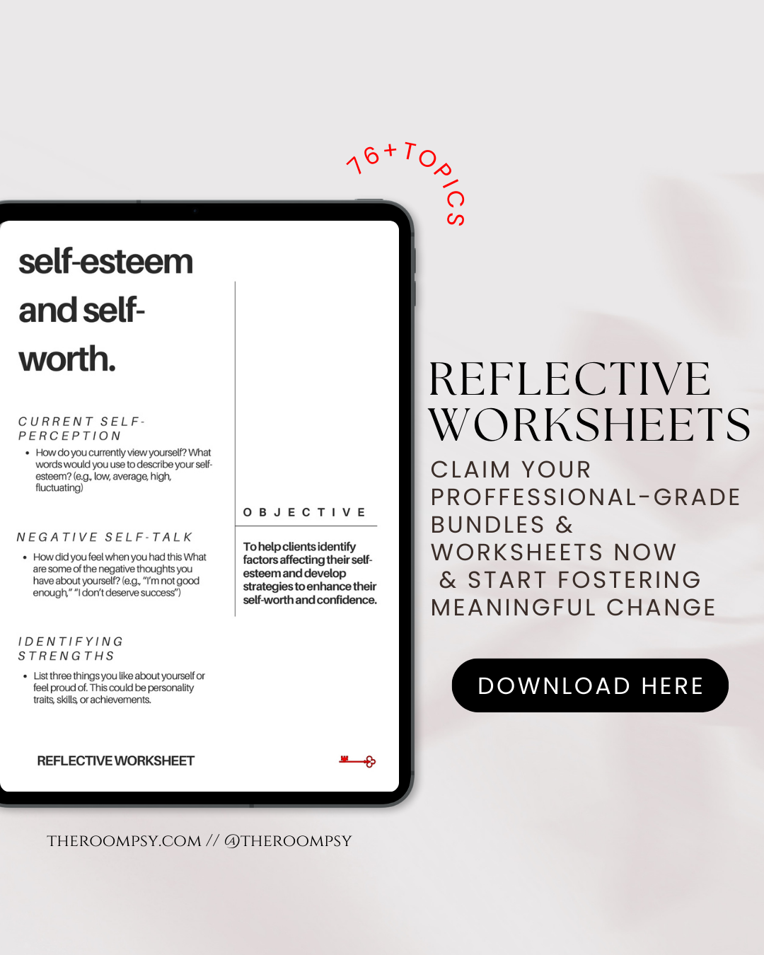 Image - Reflective Worksheets Ad - Sample Page.png