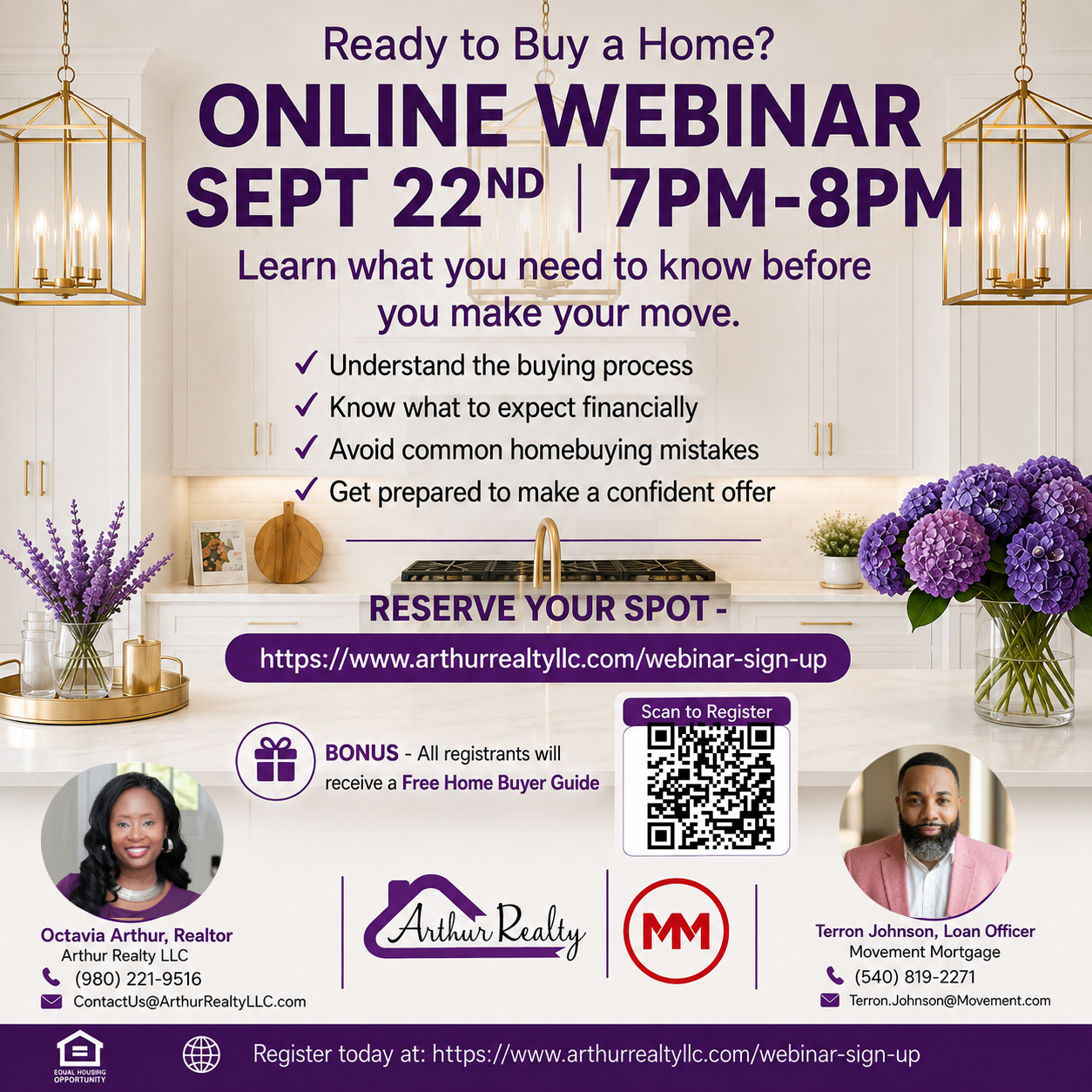 FREE Homebuyer Webinar: What You Need to Know Before You Buy