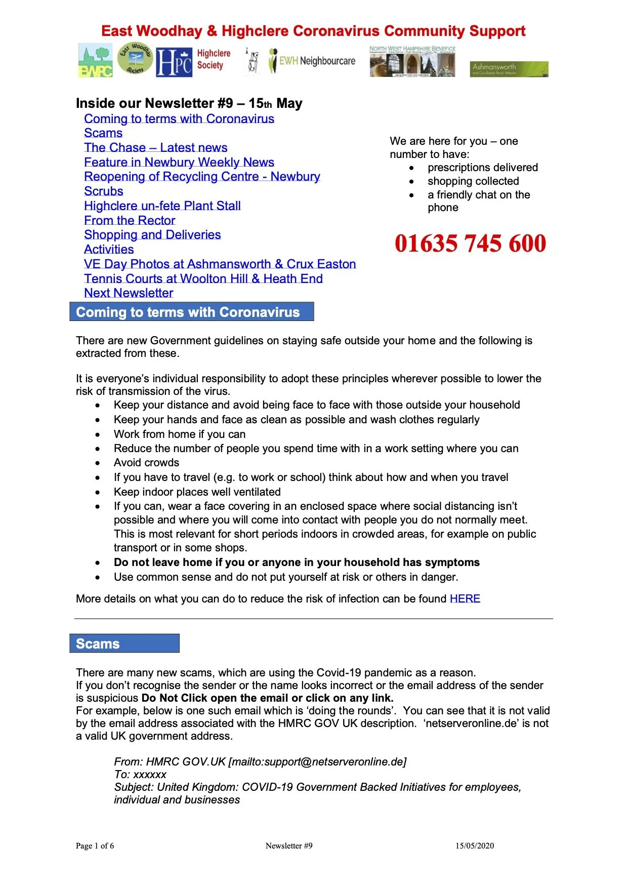 Newsletter 9