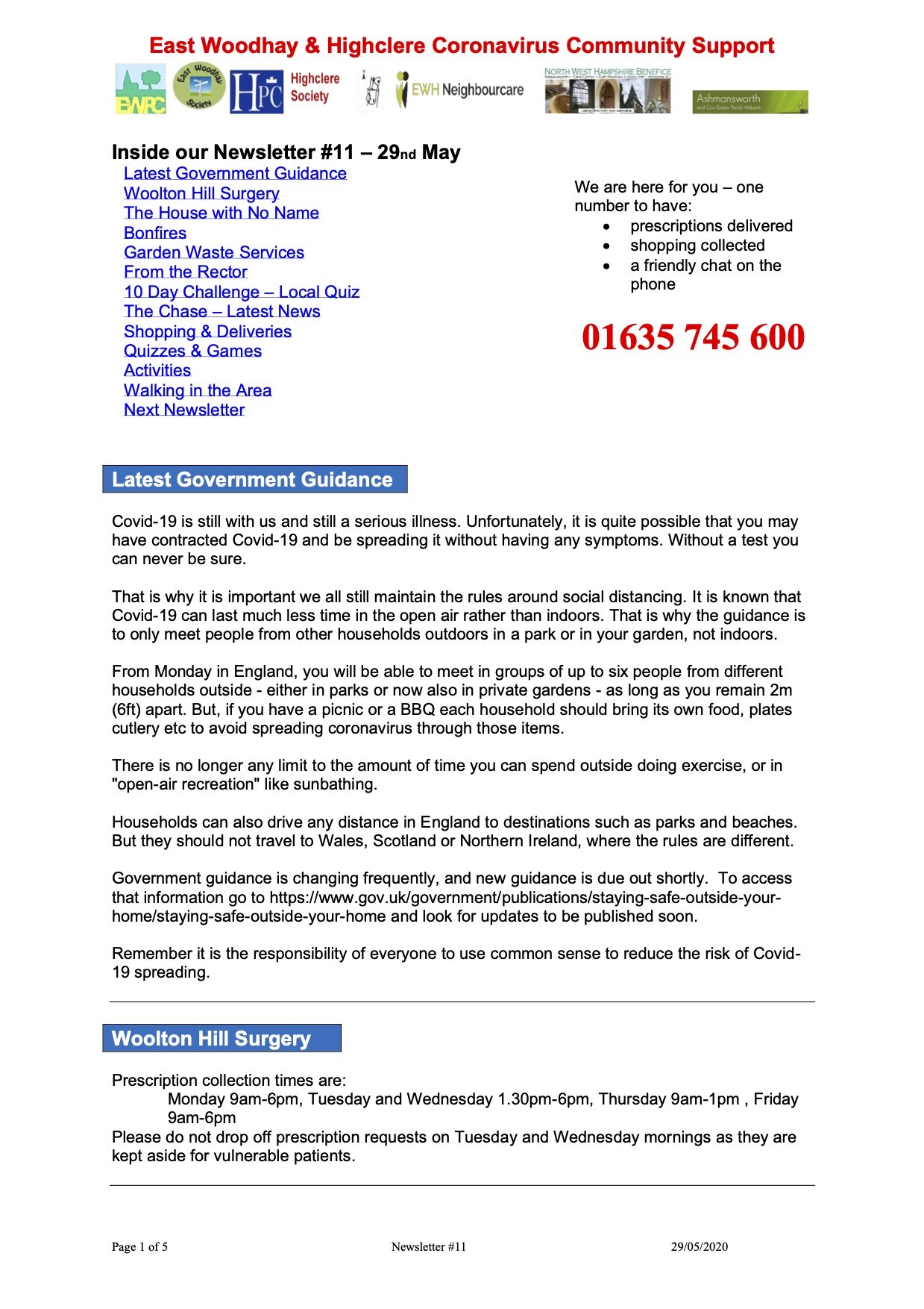 Newsletter 11