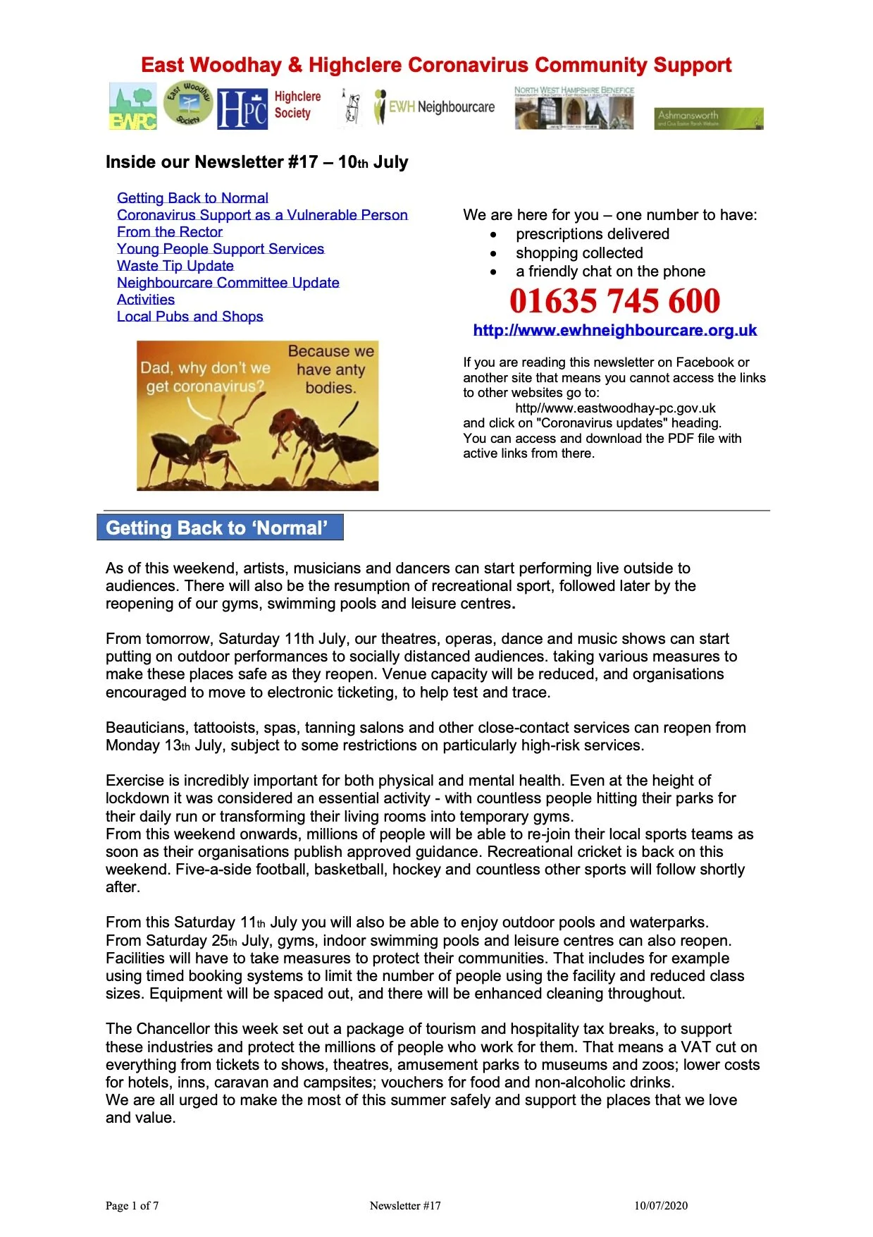 Newsletter 17