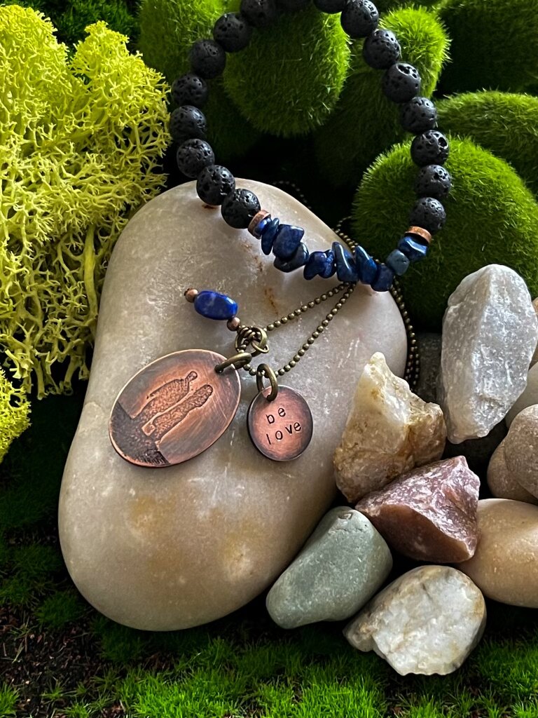 Lava Bead Men's Necklace – Haze and Glory