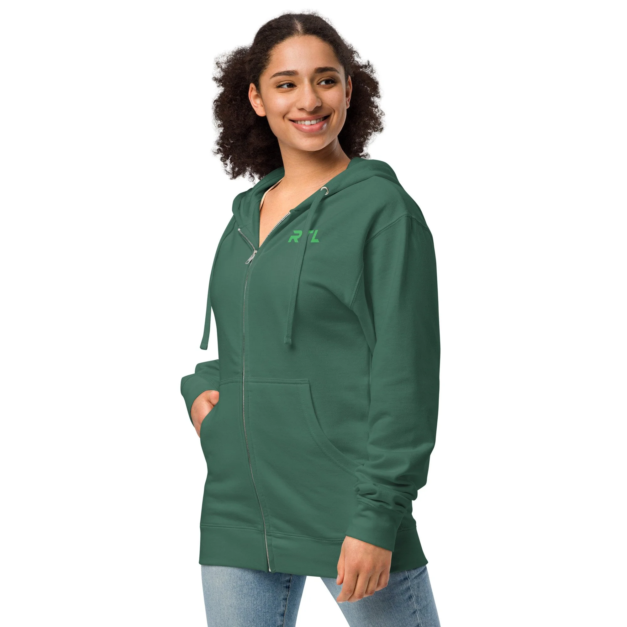 unisex-fleece-zip-up-hoodie-alpine-green-left-front-68f6111cc3ba8.jpg