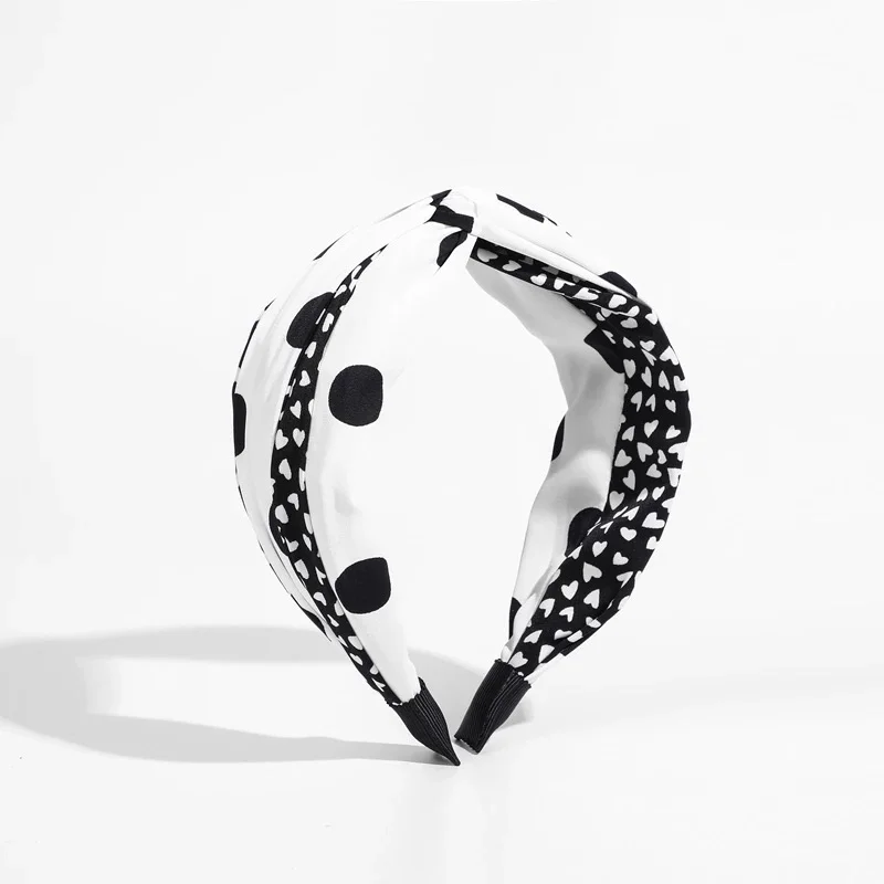 Polka Dot Knotted Headband