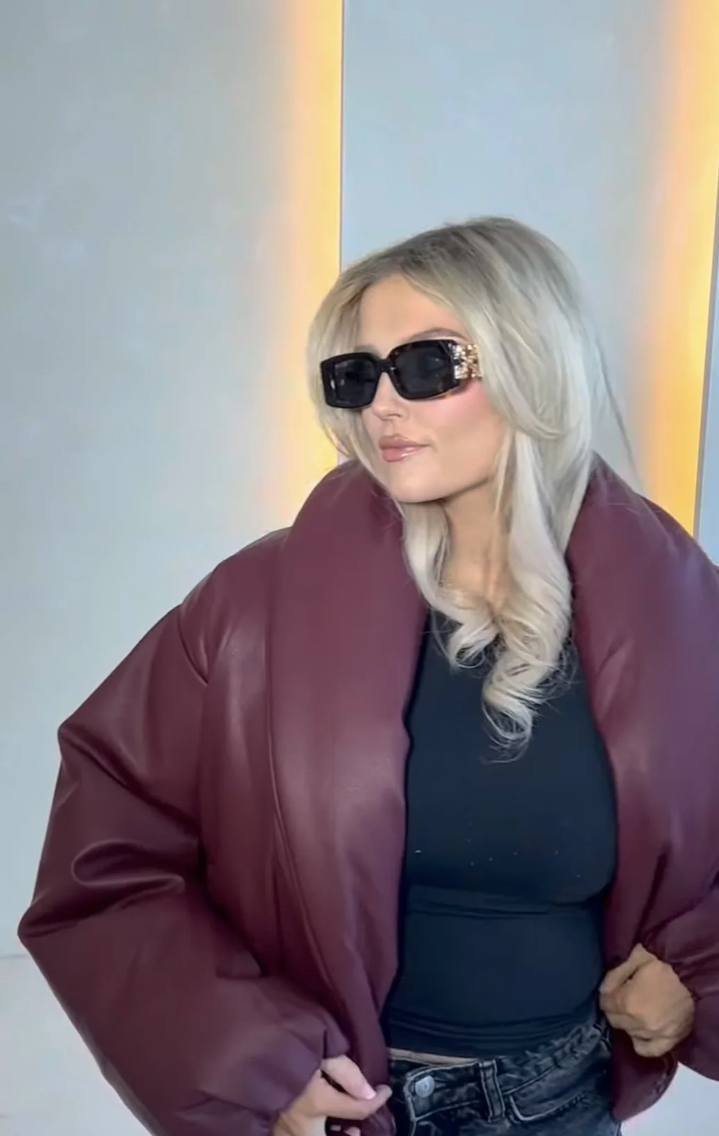 OW Brown Tortoise Shell Sunglasses 