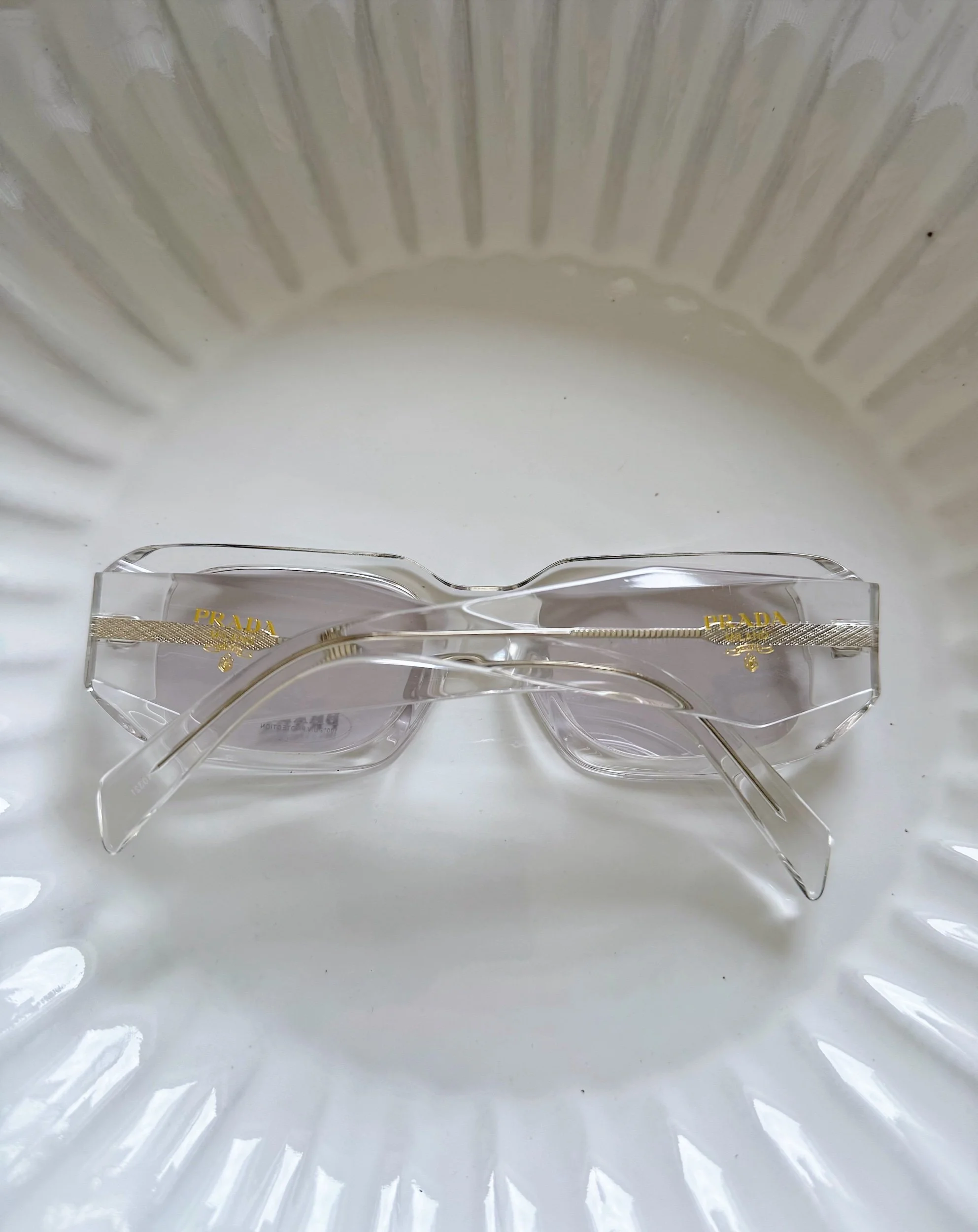 Clear Nada Sunglasses
