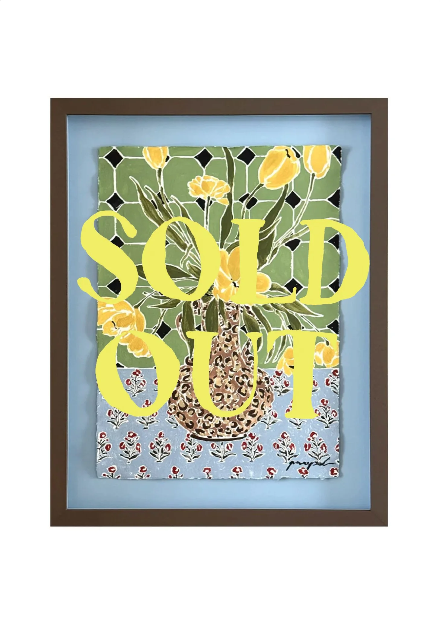 Leopard Print Tulips