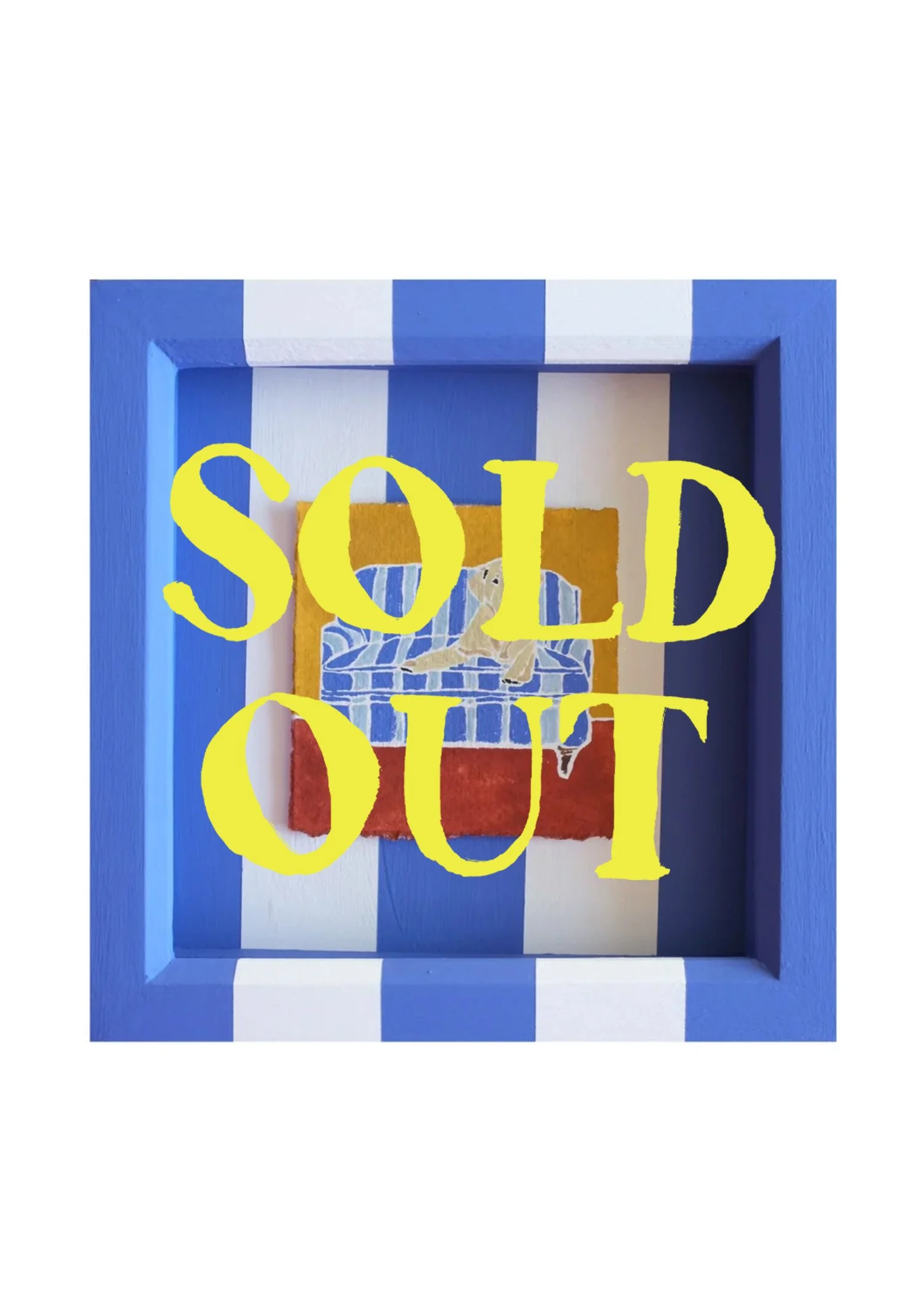 Golden Labrador On Chair