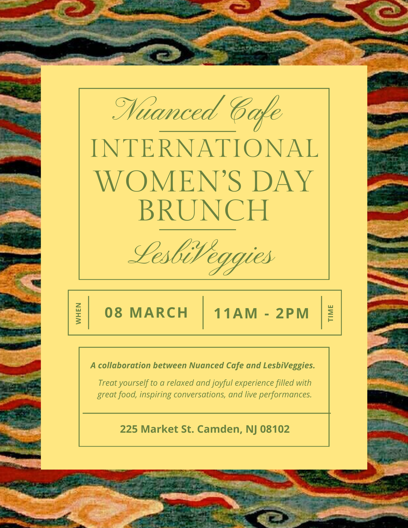 Nuanced Cafe Woman's Brunch Collaboration