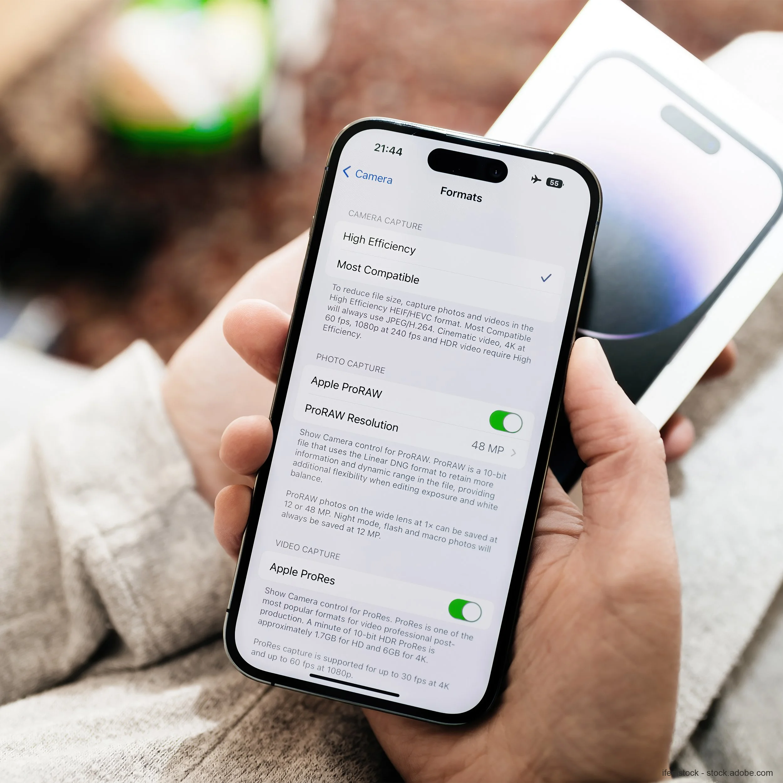 How to Take iPhone Photos in ProRAW