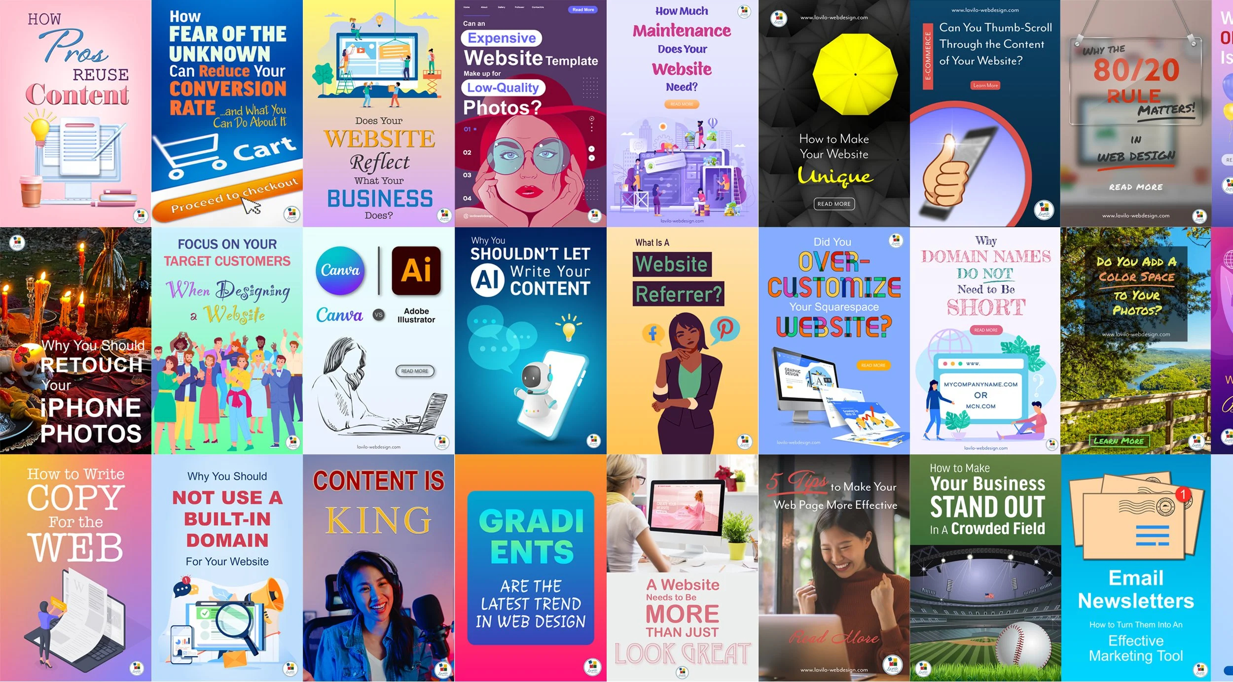 Web Design Blog Posts