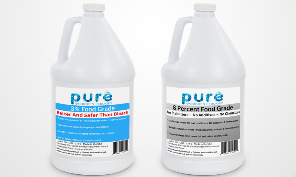 Pure Hydrogen Peroxide Mouthwash & Rinse