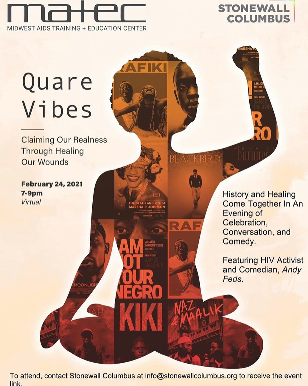 the arts will forever be my first love 🕊 I look forward to sharing my poem &ldquo;Hymn of the Holy Homo&rdquo; as part of the fantastic line up of educators, panelists and fellow Black artists speaking at &ldquo;Quare Vibes: Claiming Our Realness Th