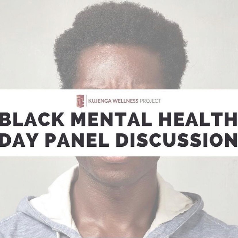 This week is really special, as I&rsquo;ll be sitting on 2 panels with @kujengawellness as well as #TheBlackQueerYouthCollective, discussing Black mental health &amp; wellness, and our birthright to &ldquo;release, recentre and rebuild&rdquo;. 🌱 As 