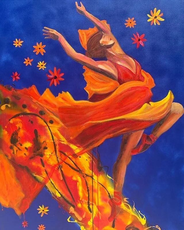 Work in progress photo. I already have a title for this one ❤️🔥❤️ I’m so excited about this piece and where it is going. I can’t wait to finish off this piece with some juicy oils.