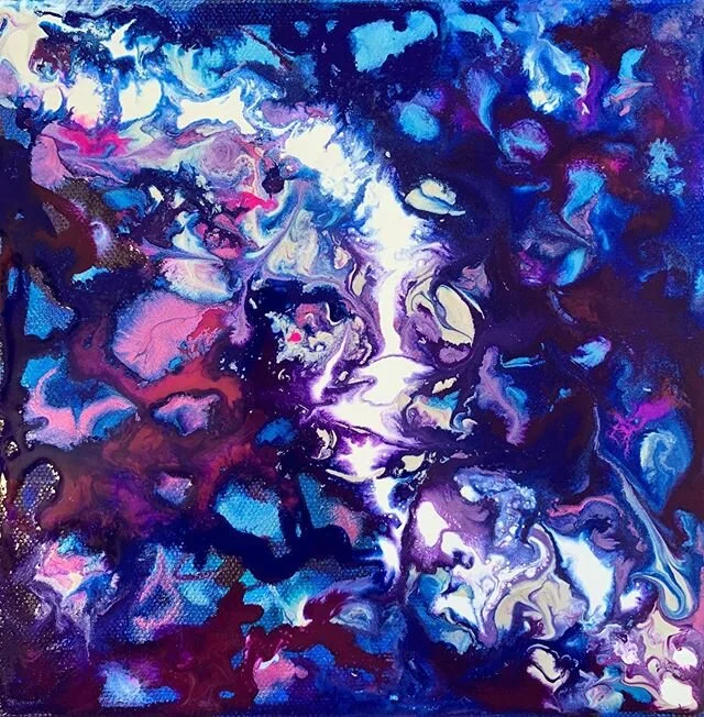 “Binding Galaxy of Love” I made this for my Dad for Father’s Day. It represents our relationship- dynamic and complex but bound by pure unconditional love. I love making meaningful art and sharing it with the world. Would you like t