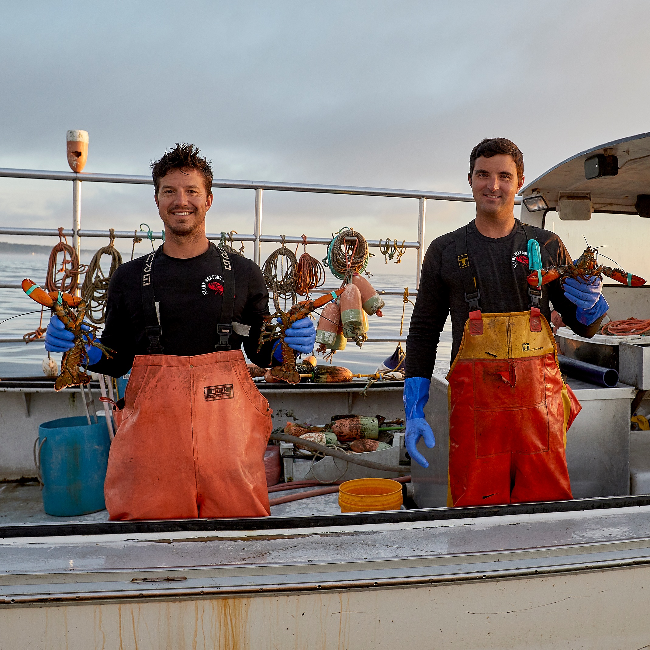 John and Brendan Ready, founders of Ready Seafood, today