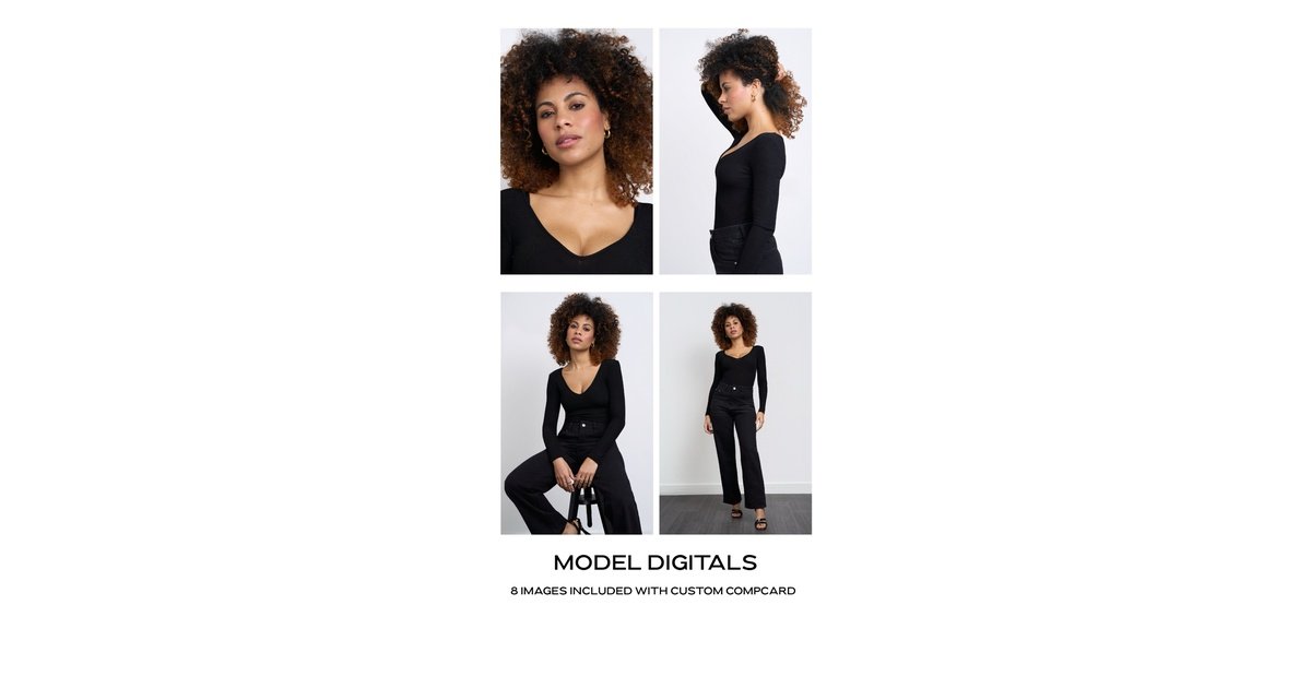 Model Digitals by Iamheadshots in Studio East London Studio