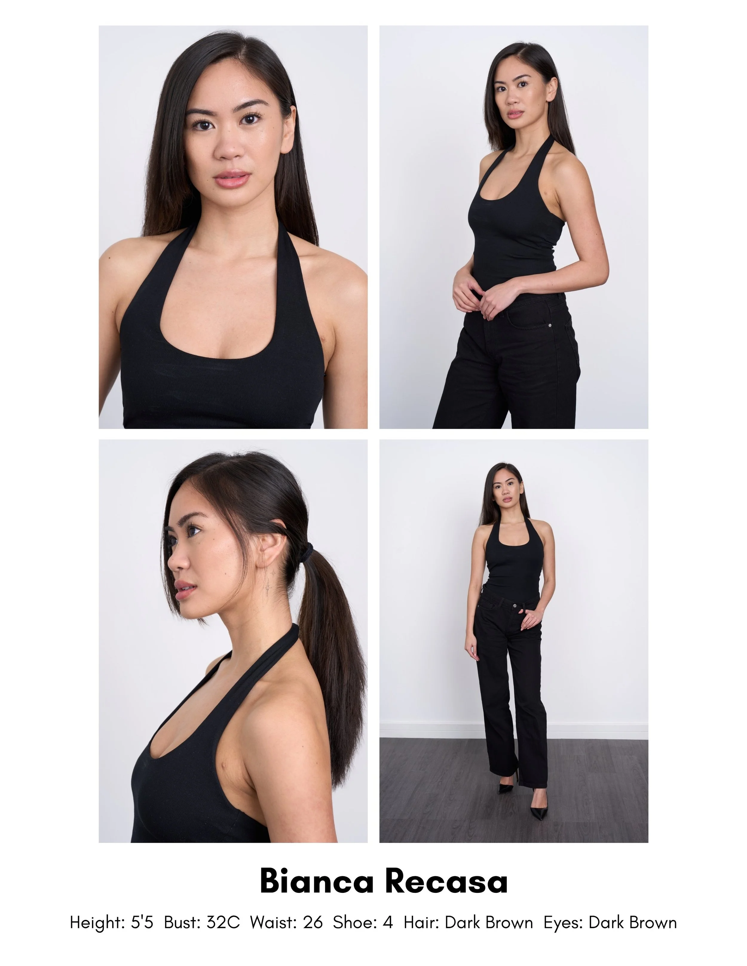 Model Digital Comp Card created by Iamheadshots