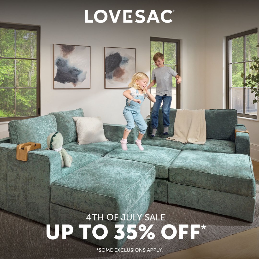 Lovesac: 4th of July Sale Up to 35% Off
