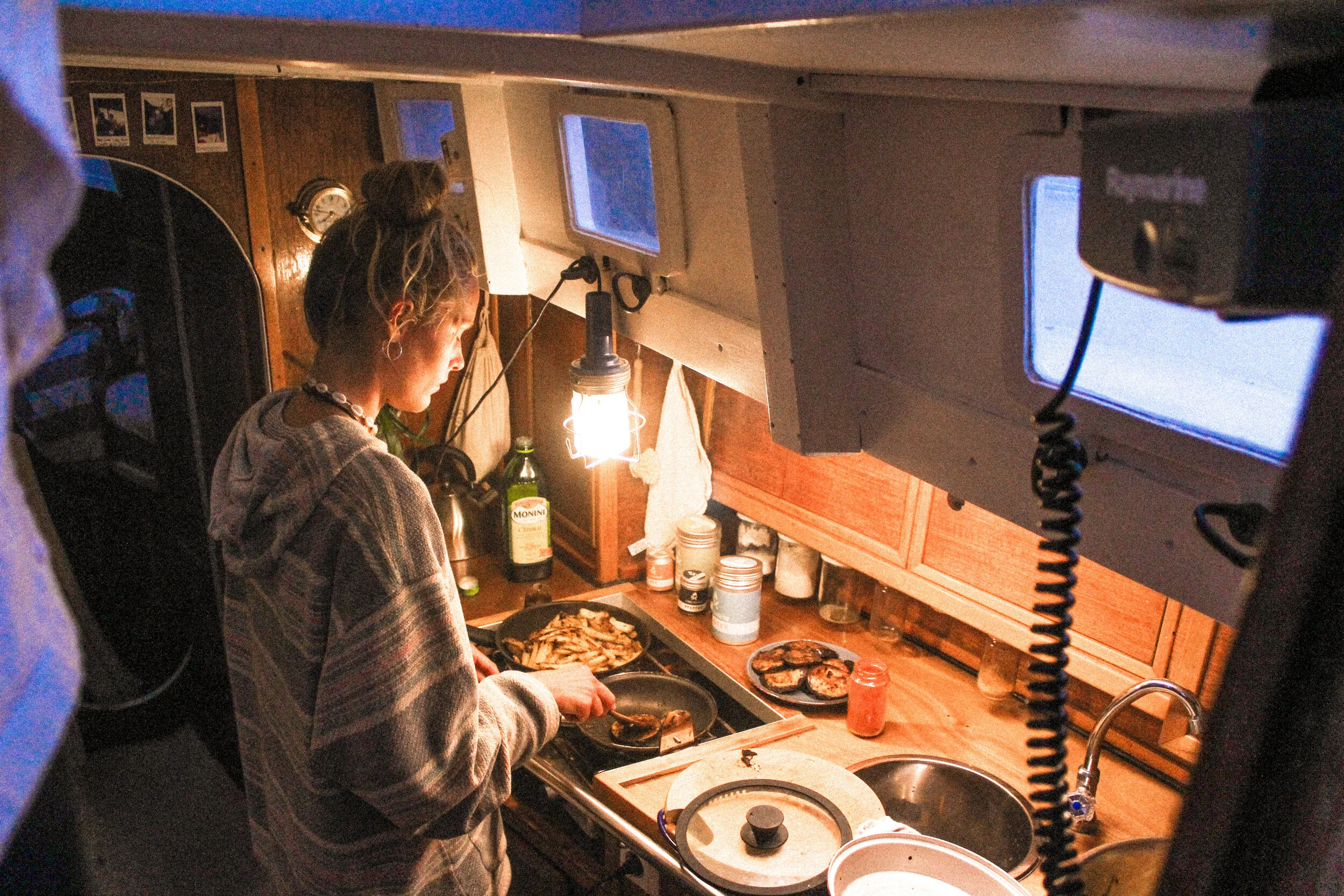 Wie ernähren wir uns unterwegs an Bord 