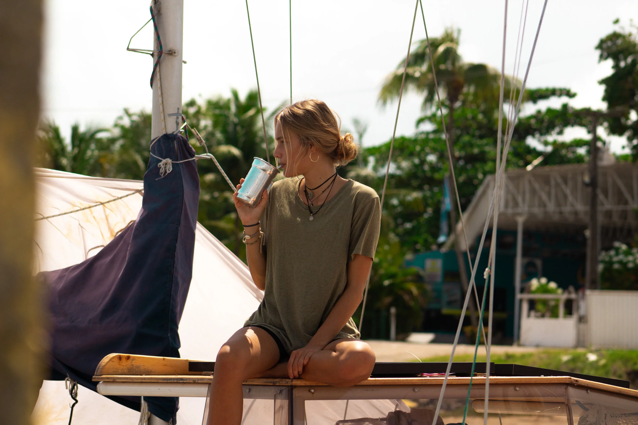 Wie vermeiden wir Plastikmüll unterwegs und wohin mit den Mülltüten mitten auf dem Meer?