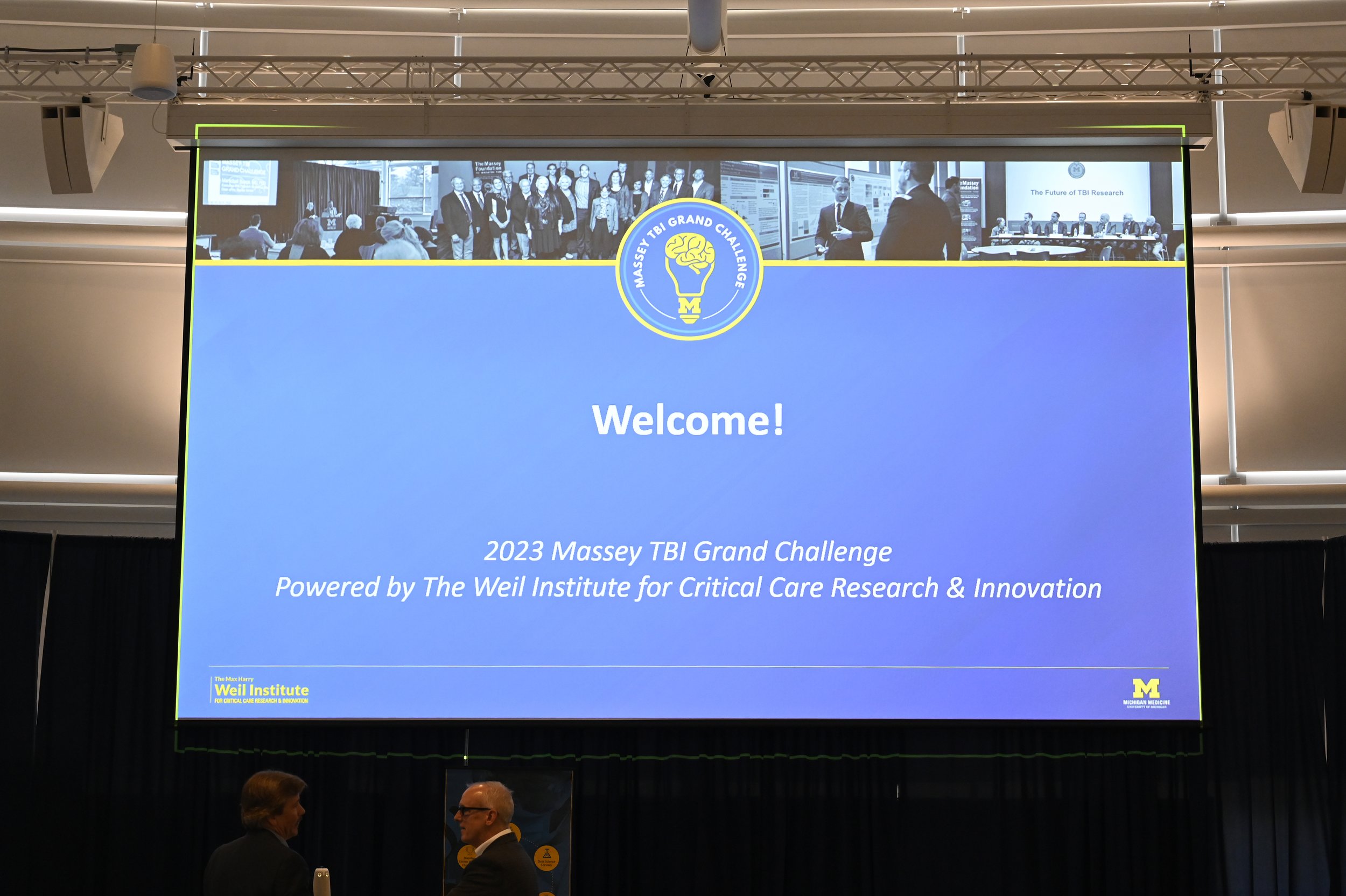  NCRC became a nexus for cross-discipline collaboration as innovators from across the U-M community converged for the ninth annual Massey Traumatic Brain Injury (TBI) Grand Challenge kickoff. 