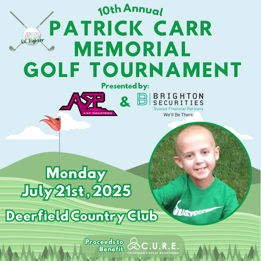 10th Annual Patrick Carr Memorial Golf Tournament presented by ASP Industries & Brighton Securities