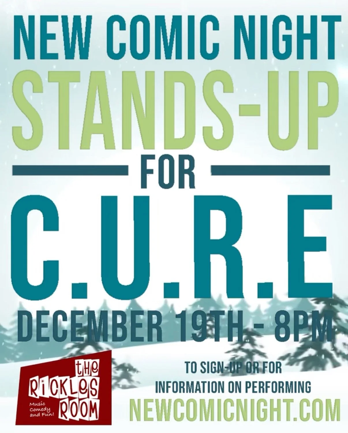 New Comic Night: Stand up for C.U.R.E.