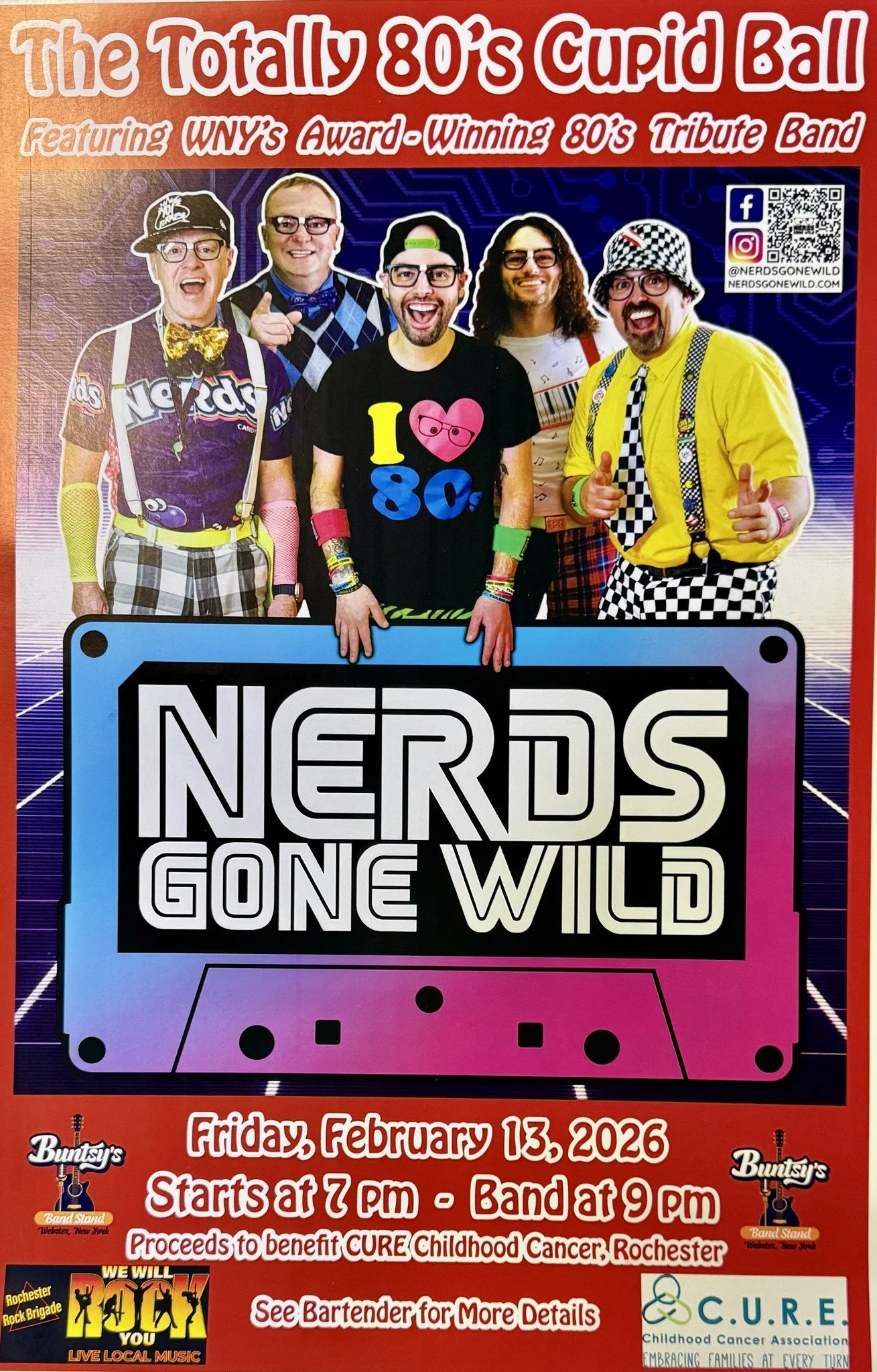 Totally '80s Cupid Ball Featuring NERDS GONE WILD!