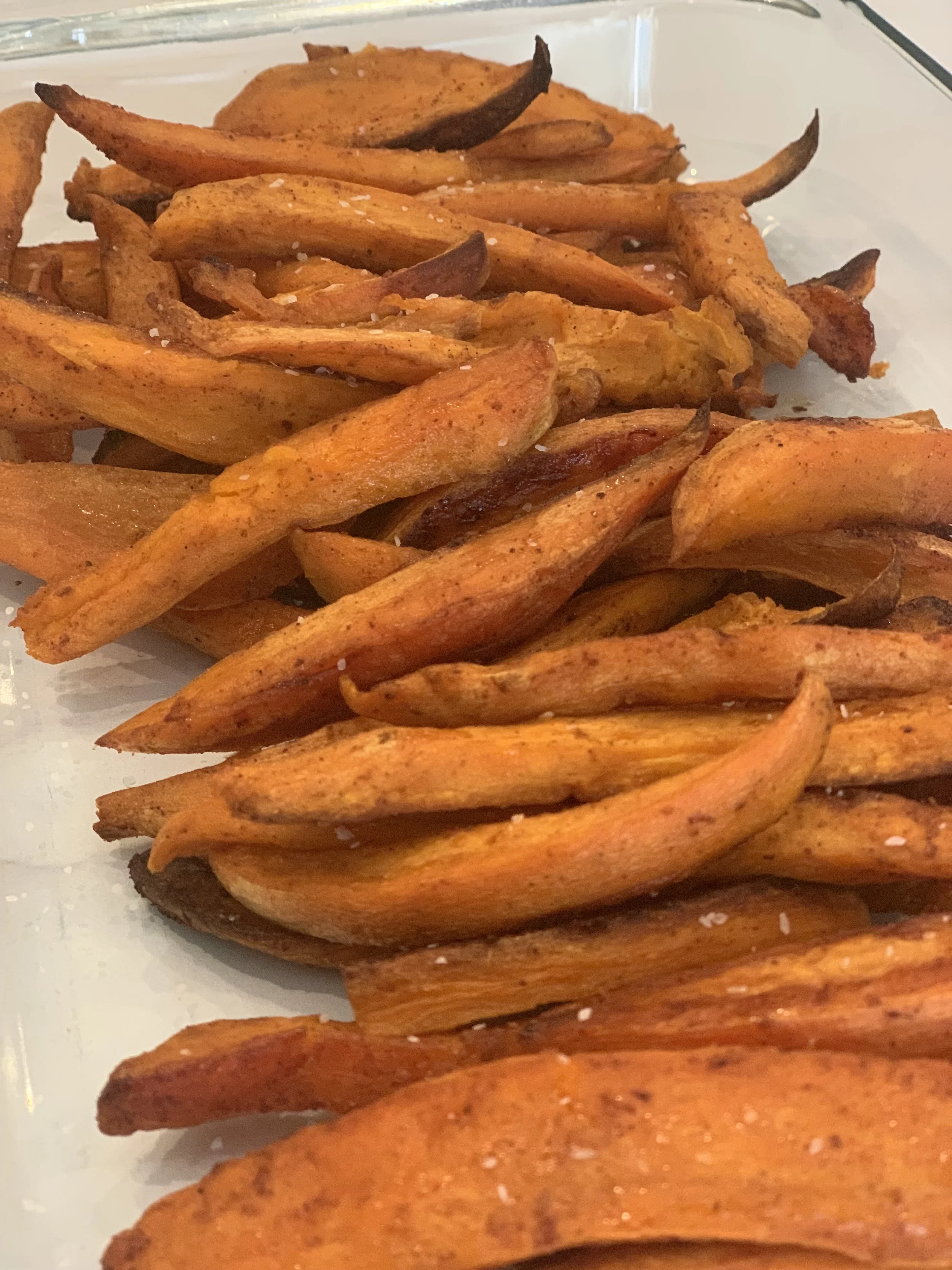 A Healthy Side-Baked Sweet Potato Fries
