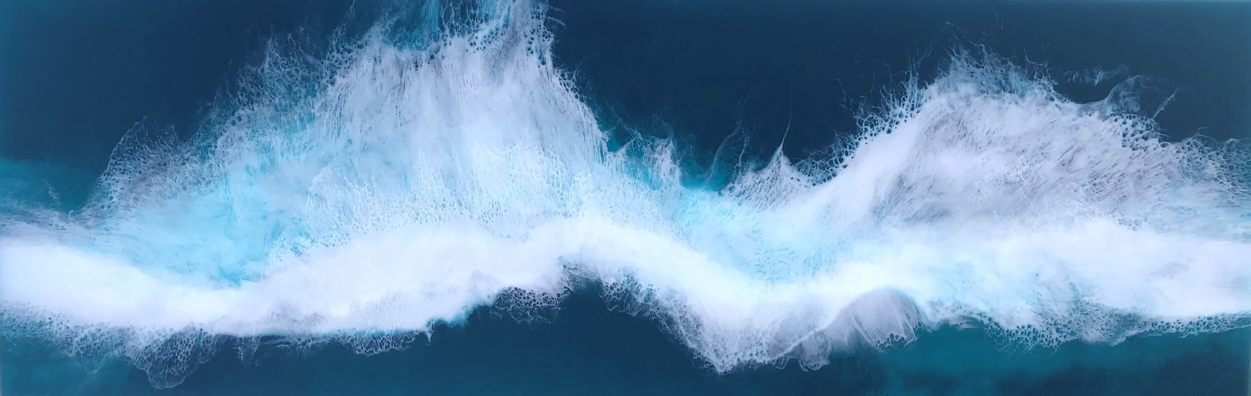 STORM DENNISSOLD150 x 50 cm Resin &amp; Acrylic on a Cradled Wood Panel£1590 + Shipping