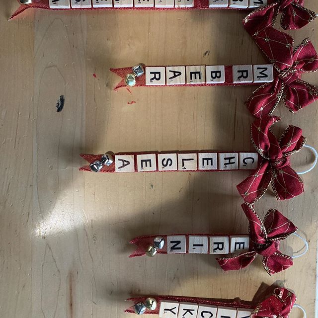 Christmas decorations made by our client
