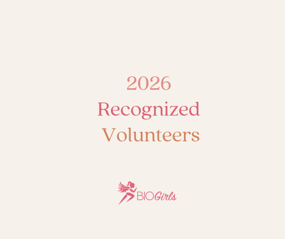 2026 Recognized Volunteers