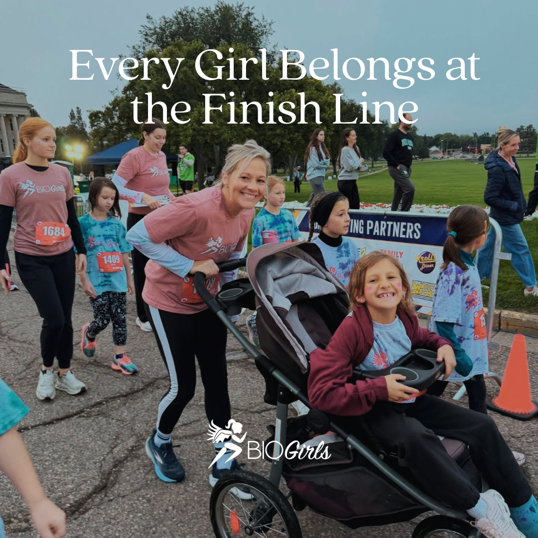 Every Girl belongs At The Finish Line