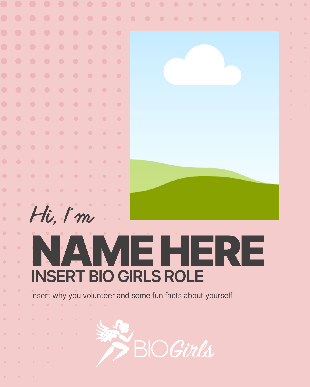 Additional templates to announce program leaders
