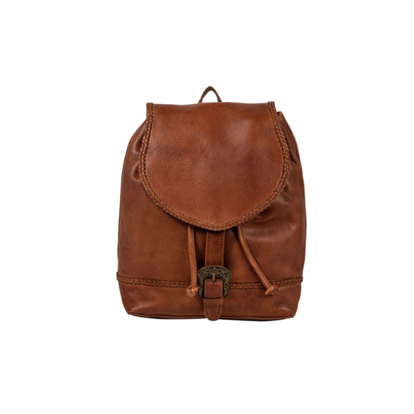 Myra Bag Brown Leather Backpack Myra Bags Women main image 3