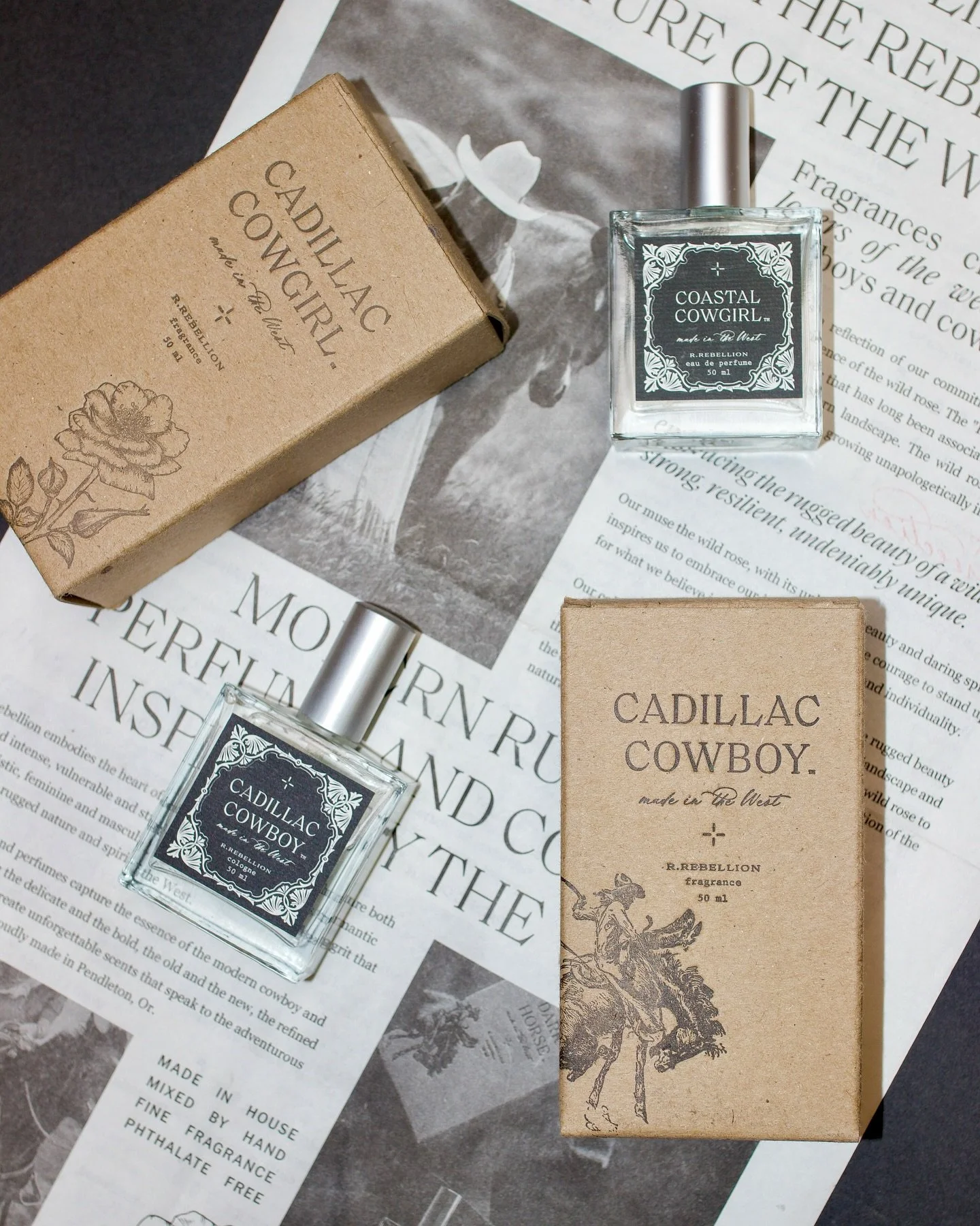 When you finally find the perfect scent that embodies both vulnerable + strong &amp; feminine + masculine. 😍 This collection of perfume and cologne speaks to the adventurous spirit of the West, and let us tell you&hellip; They are a must. 🙌🏼 You w