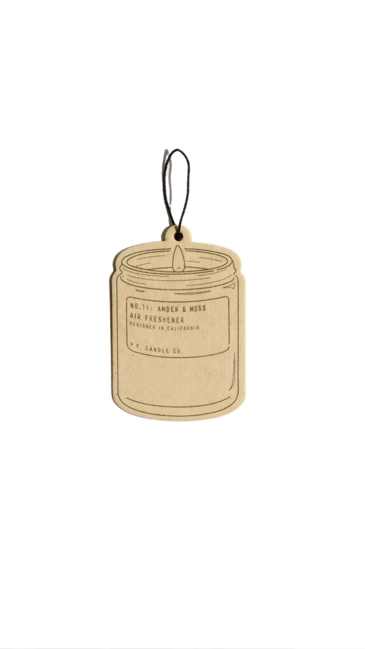 P.F. Candle Co Amber & Moss Car Fragrance