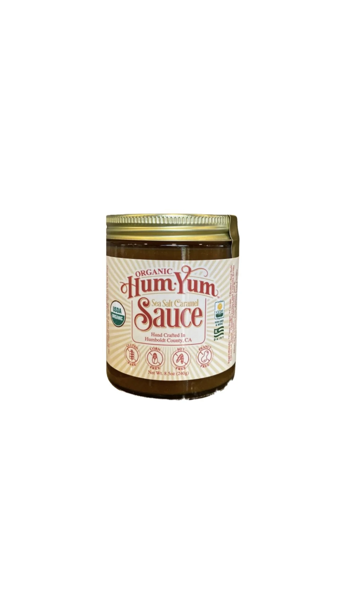 Hum Yum Sea Salt Caramel Sauce