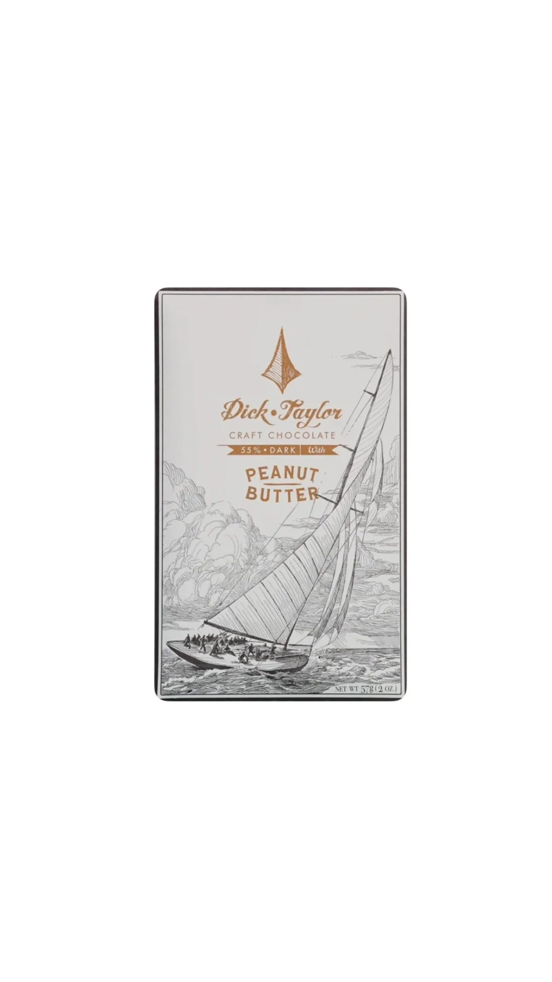 Dick Taylor Craft Chocolate- Peanut Butter 55% Dark Chocolate