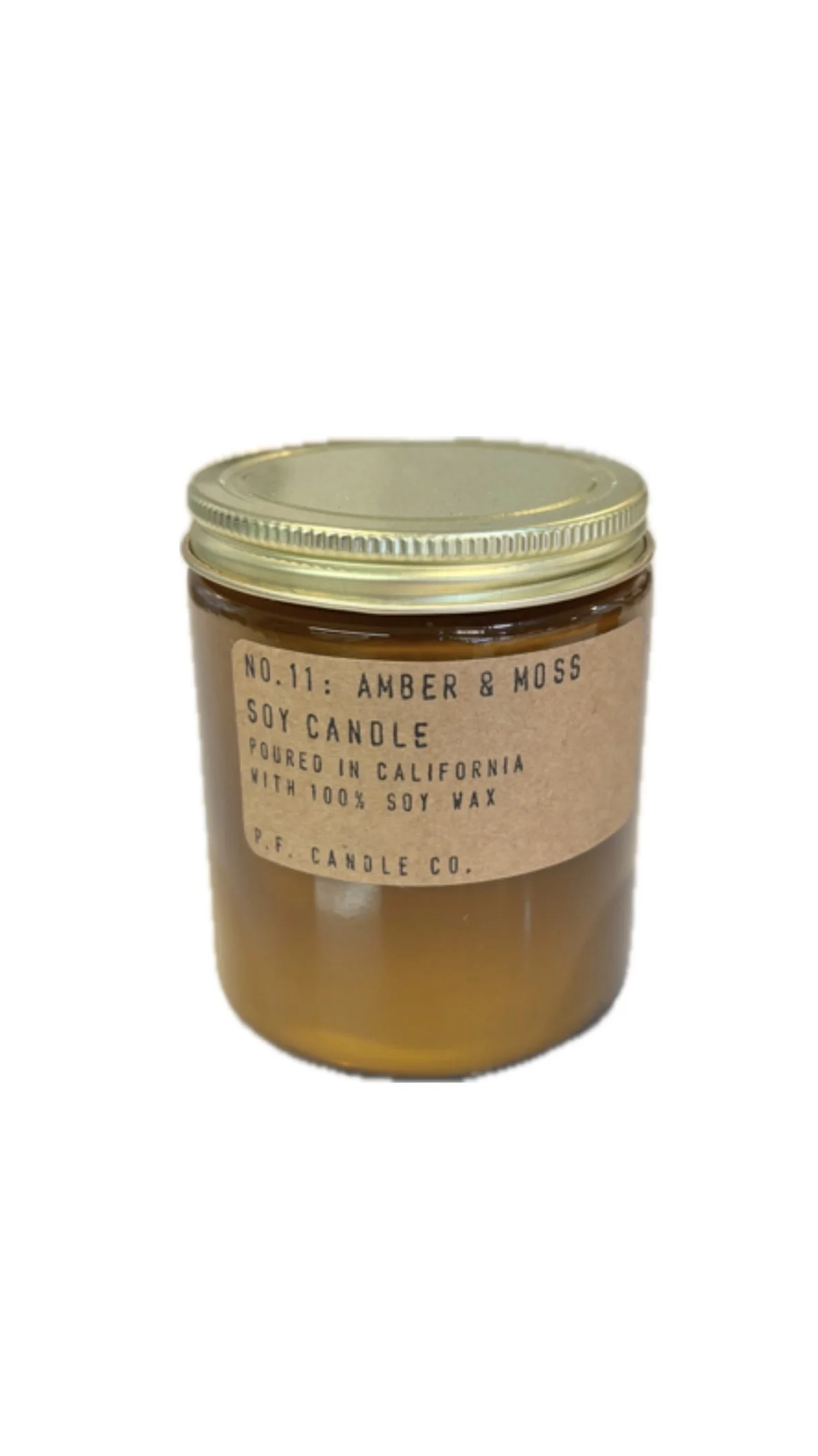 Amber & Moss Candle
