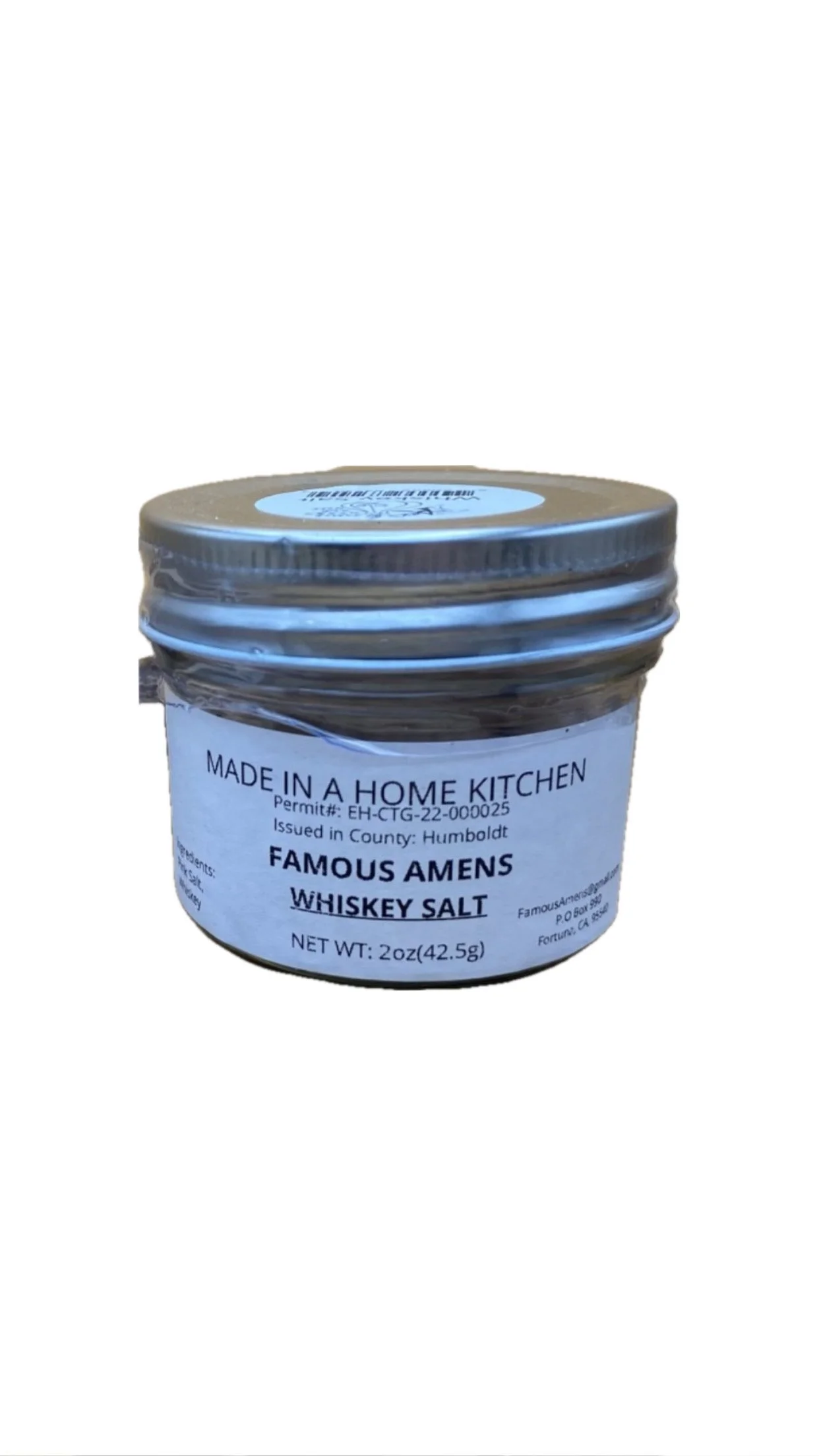 Famous Amen's Whiskey Salt